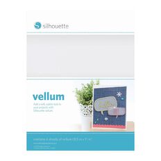 Silhouette Vellum 8.5 x 11 inch 6 Sheets