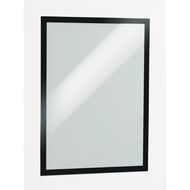 DURAFRAME Self Adhesive Sign 1 Pack Black A3