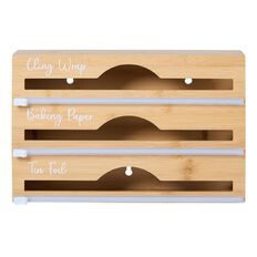 Living & Co Bamboo Food Wrap Dispenser