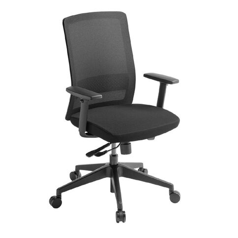 Eden Coach Mesh Highback Chair with Arms