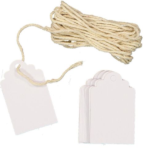 Uniti Tag and Twine Kit White