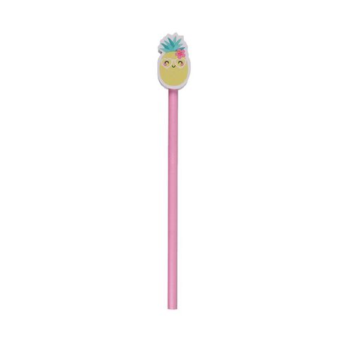 Kookie Pineapple HB Pencil Pink