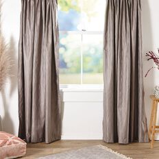Living & Co Swirl Curtains Silver 150-230cm Wide/160cm Drop