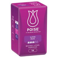 Poise Super Pads 14 Pack