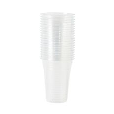 SURV. Recyclable Cups 266ml Clear 20 Pack