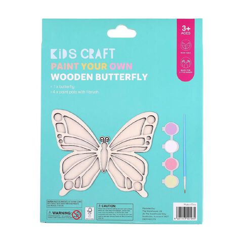 Paint Your Own Wooden Butterfly