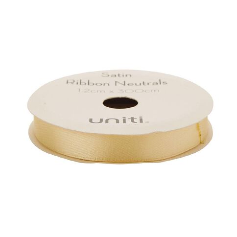 Uniti Satin Ribbon Colours 3m Assorted