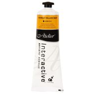 Atelier S4 Acrylic Paint Cadmium Deep Yellow