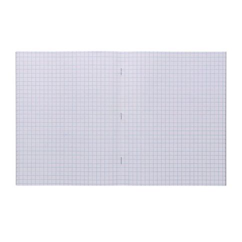 WS Exercise Book 1E4 7mm Quad 28 Leaf Blue Mid