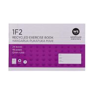 WS Exercise Book 1F2 12mm 24 Leaf Purple