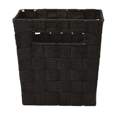 Living & Co Woven Basket Black Small