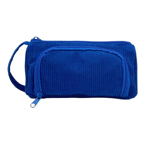 Uniti Urban Pencil Case Corduroy Blue