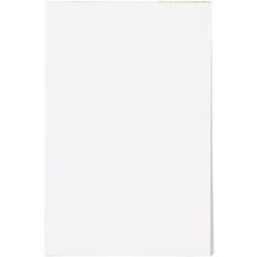 WS Unruled Scribble Pad 100 Sheets 152x100mm White