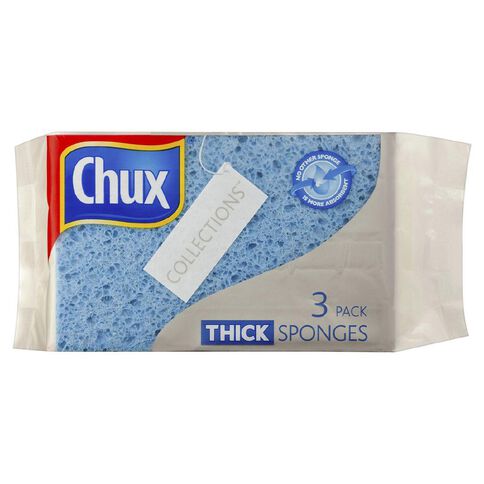 Chux Collections Sponges Thick 3 Pack