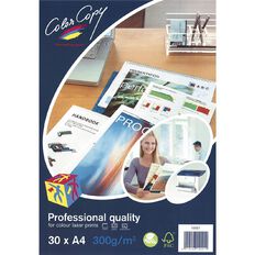 Color Copy Digital Laser Paper 300gsm A4 White 30 Pack