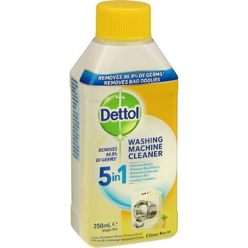 Dettol Washing Machine Cleaner Citrus Burst 250ml