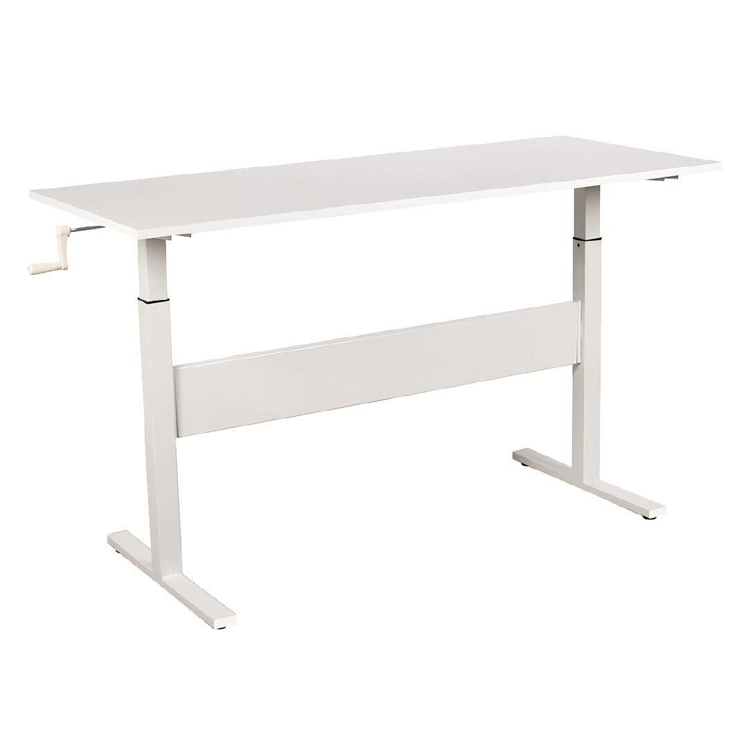 Workspace 1400 Sit 2 Stand Desk White Warehouse Stationery NZ