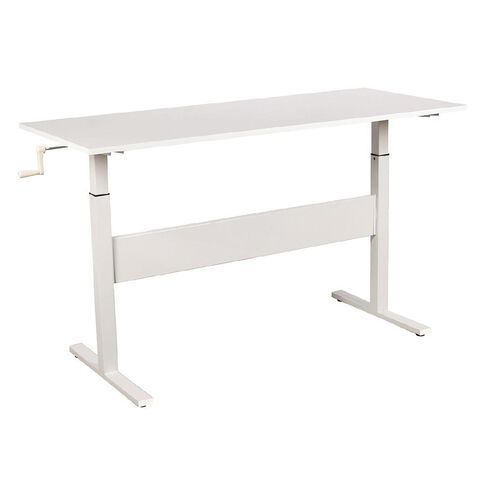 Workspace 1400 Sit 2 Stand Desk White