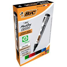 Bic Marking 2000 ECOlutions Permanent Markers Assorted 4 Pack