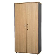 Firstline 5 Level Cupboard Beech/Ironstone