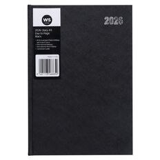 WS 2026 Diary A5 Day To Page Black
