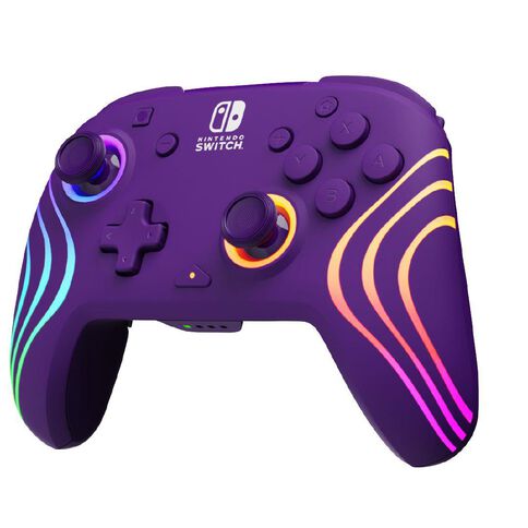 PDP Afterglow Wave Wireless Plus Nintendo Switch Controller Purple