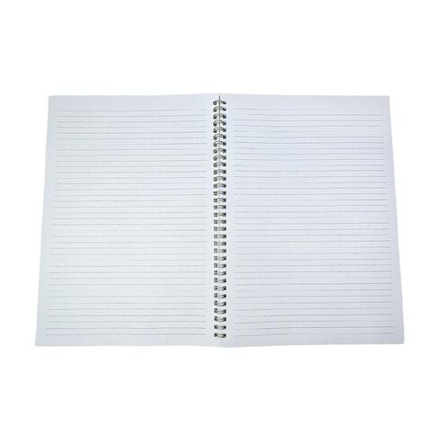 Uniti Stationery Country Calling Sprial Flowers A4 Notebook