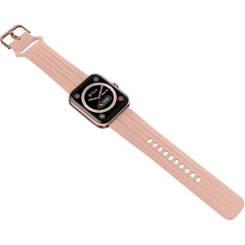 Ryze Evo Smart Watch With Alexa Pink +White