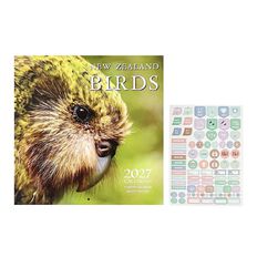 WS 2027 Calendar New Zealand Birds
