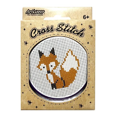 Art Lover Cross Stitch Animals 6 13cm Assorted