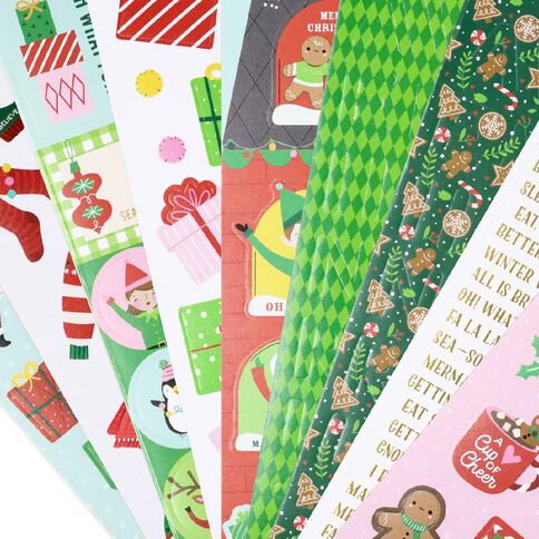 Uniti Christmas Mini Stickers