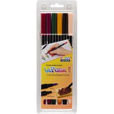 MARVY Le Plume II Dual Tip Marker Set 6 Victorian
