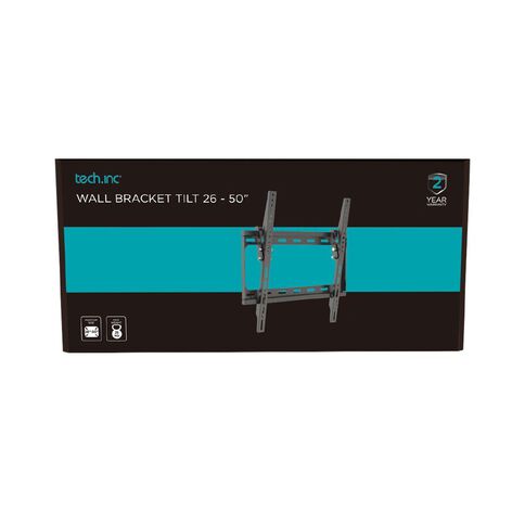 Tech.Inc Tilt TV Wall Mount 26 to 50in Vesa 400mm x 400mm