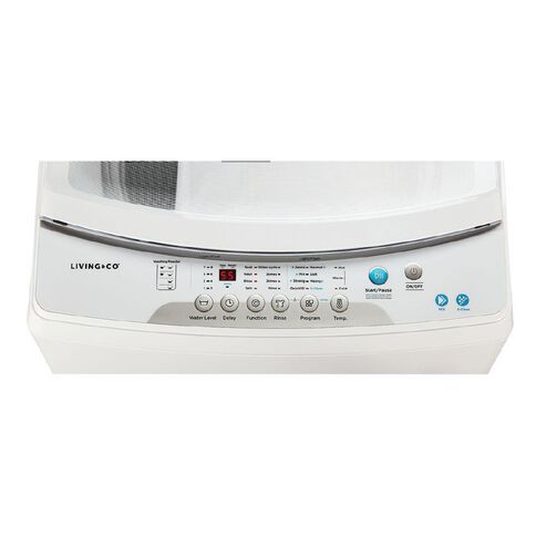 Living & Co Top Load Washing Machine 8kg White