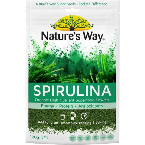 Nature's Way Spirulina Powder 120g