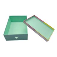 Uniti Clubhouse Storage Box Striped Yellow Light A4