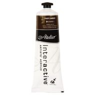 Atelier S1 Acrylic Paint Raw Umber Brown 80ml