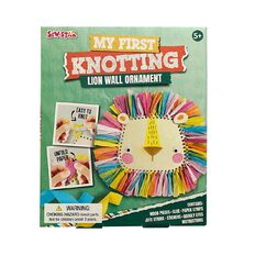 Sew Star Knotting Set Wall Hanging Lion
