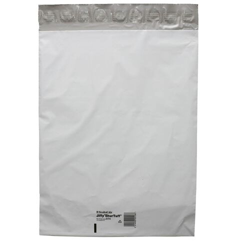 Jiffy Shurtuff Mailbag ST4 340 x 440mm 10 Pack White