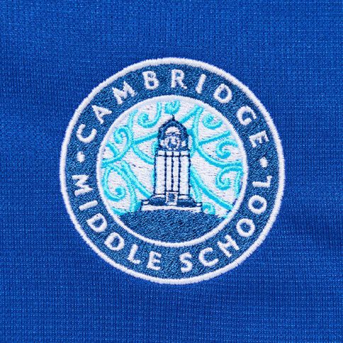 Schooltex Cambridge Middle School New Short Sleeve Polo with Embroidery