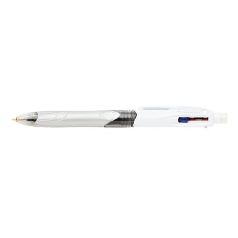 Bic 4 Colour 3+1 Ballpoint Pen Pencil Multi-Coloured