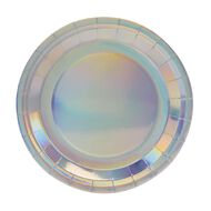 Party Inc Paper Plates Iridescent 8 Pack 23cm