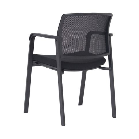 Knight Ozone Chair Black Frame Black Fabric