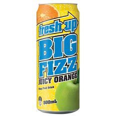Fresh Up Big Fizz Juicy Orange Can 500ml