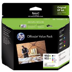 HP Ink 950/951XL Office Value Pack Inkjet Matte Cards