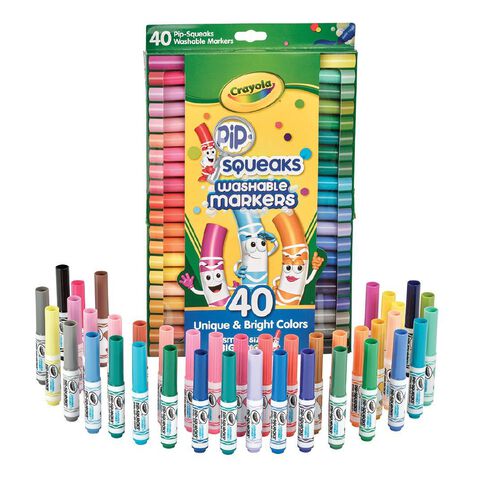 Crayola Washable Pipsqueaks Markers - 40 Pack