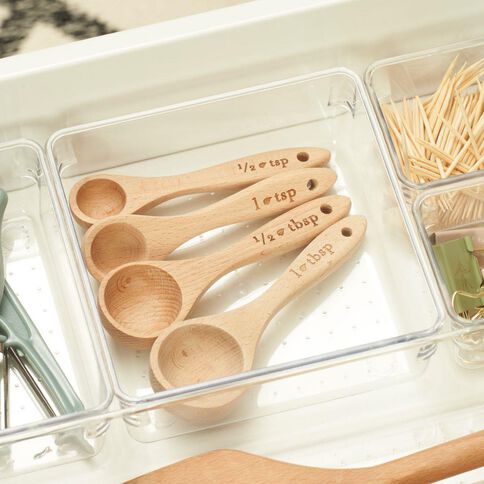 Living & Co Alexy Drawer Organiser 15.2cm x 15.2cm x 5.4cm 2 Pack