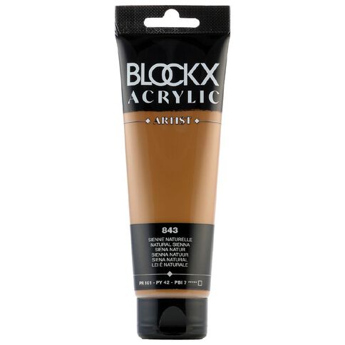 BLOCKX Acrylic Tube Sienna Natural 120ml