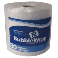 Bubble Wrap Roll 300mm x 30m Clear