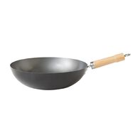 Living & Co Non Stick Wok Black 30cm Living & Co Non Stick Wok Black 30cm